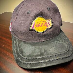 Vintage 90’s Los Angeles Lakers Black NBA Cap